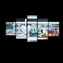 5Pcs/Set Canvas Print Painting Unframed Poster Wall Art Picture Home Decorations