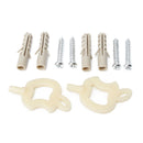 2x400ml Bathroom Kitchen Wall Mount Soap Dispenser Liquid Lotion Bottle Shampoo Shower Container