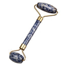 Natural Stone Facial Beauty Massage Roller Body Neck Spa Therapy Health Tool