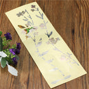 Guitar Bass Inlay Fretboard Sticker Marker DIY Fret Decal Butterfly over Flower