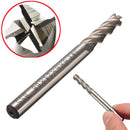 10pcs 6mm Shank Aluminum Hard Alloy Milling Cutter 662468mm End Mill Router Bit