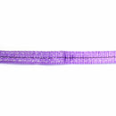 Purple 1T 2M/6.5ft Double Layer Lifting Sling Tension Band Bearing Belt Polyester Sling Rope Strap