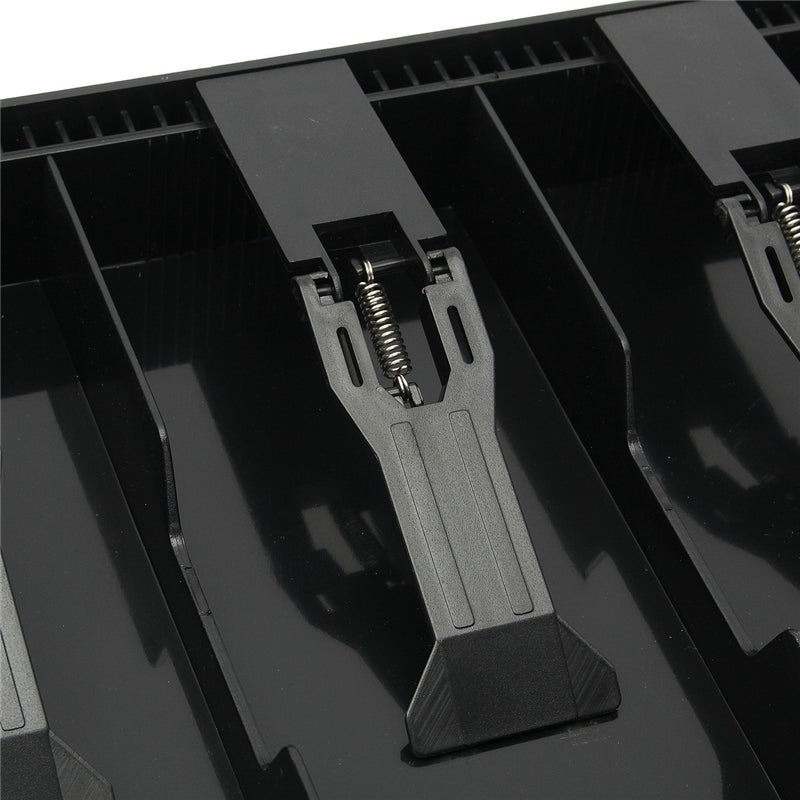 Cash Coin Holder Register Replacement Money Drawer Storage Box With 4 Bill 3 Coin Trays