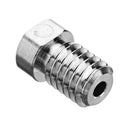 3Pcs 0.6mm Titanium Alloy M6 Thread Nozzle for 3D Printer