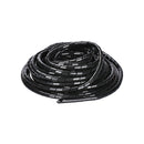 Black/White 8mm 10.5M PE YL692 Flexible Spiral Wrapping Wire Hiding Cable Sleeves for 3D Printer