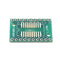 60pcs SOP20 SSOP20 TSSOP20 To DIP20 Pinboard SMD To DIP Adapter 0.65mm/1.27mm To 2.54mm DIP Pin Pitch PCB Board Converter