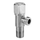 Stainless Steel Angle Valve 1/2" Kitchen Bathroom Toilet Water Faucet Shut Off Valve