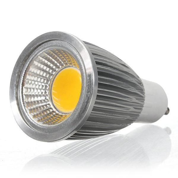 GU10 7W 85-265V White/Warm White Energy Saving LED COB Spotlightt Lamp Bulb