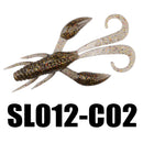 SeaKnight SL012 6pcs/bag 6.2g 85mm 3.4in Soft Fishing Lure Soft Shrimp Lure Fishing Bait