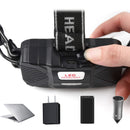 BIKIGHT TH-T123 600LM COB LED Headlamp USB Rechargeable 4 Modes Flashlight Mini Waterproof Headlight Torch Built-in 18650 Battery