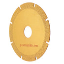Drillpro 100mm/110mm 8T Diamond Saw Blade Silicon Carbide Slotted Cutting Disc For Marble Ceramic