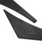 Carbon Fiber Pattern Car Front Bumper Splitter Spoiler Wing Accessory Universal