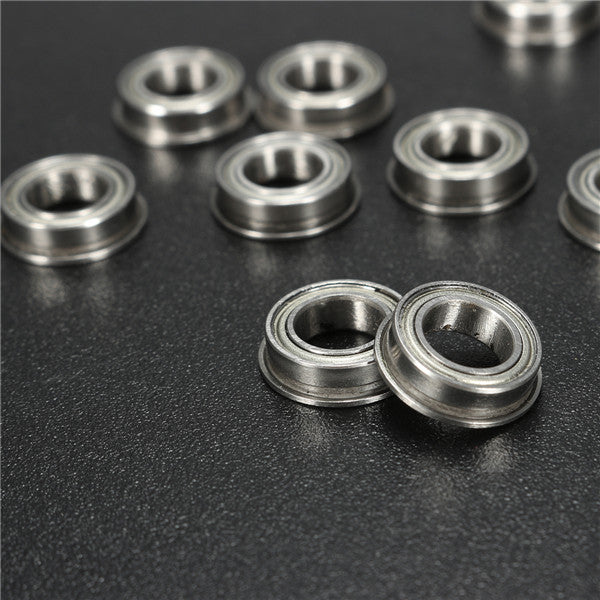 10pcs MF106ZZ 6x10x3mm Flange Ball Bearing