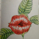 Egrow 100Pcs Red Lips Flower Seeds Sexy Kiss Rosy Lip Plants Garden Bonsai Psychotria Elata Seeds