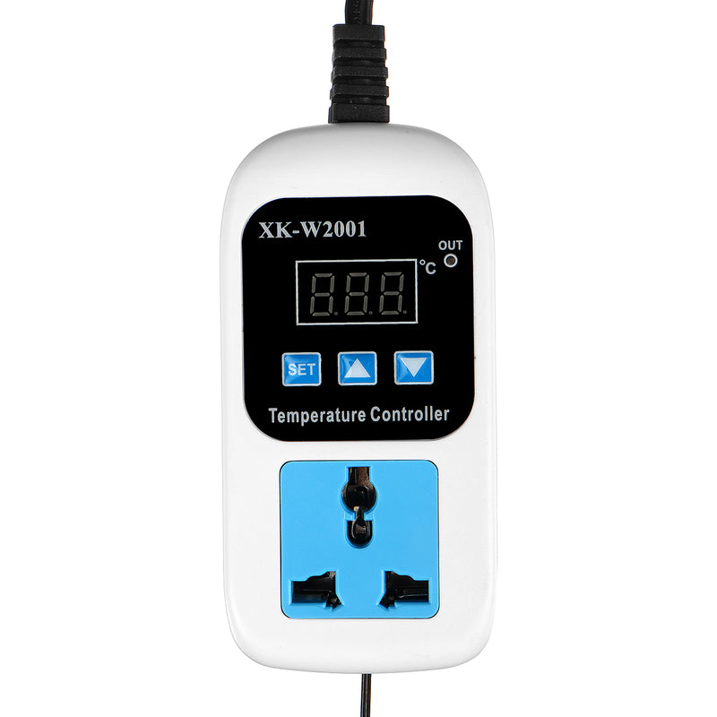 Adjustable Temperature Controller 1M/2M/5M Length Probe 110-220V Digital Display Socket AU Plug