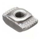 Drillpro 50pcs M3 T Sliding Nut Zinc Plated Carbon Steel T Sliding Nut for 2020 Aluminum Profile