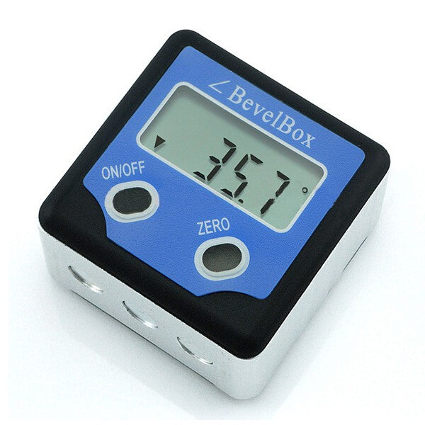 BB-180 360 Degree Digital Mini Bevel Box Angle Gauge Meter Protractor Magnets Base  Inclinator Level Tool