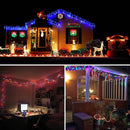 Solar Powered 12M 100LEDs Copper Wire Tube Waterproof Fairy String Light For Christmas