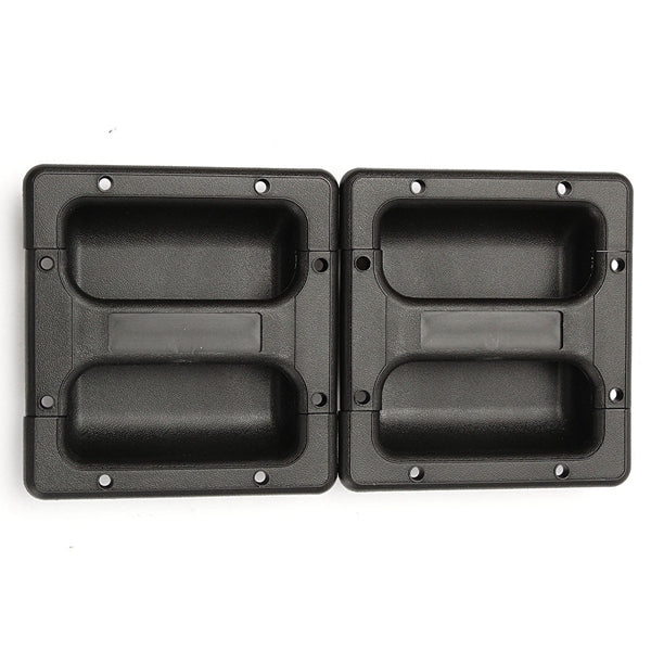 2PCS Plastic Replacement Recessed Handle for Guitar Amp Cabinet Speaker