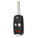 Car Remote Key Flip Fob Shell Case Keyless Entry For Acura Honda