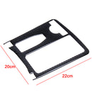 Carbon Fiber Center Water Cup Holder Frame Cover Trim For Benz C Class W204 2008-2013