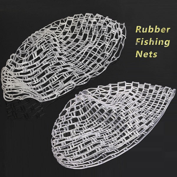 39/47 Inch Fly Fishing Landing Net Clear Rubber Replacement Bag