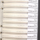 8500Pcs 0805 1% SMD SMT Chip Resistor Assortment Kit 170 Values Sample Book