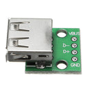 20pcs USB 2.0 Female Head Socket To DIP 2.54mm Pin 4P Adapter Board