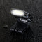 WARSUN COB 4Modes IPX5 USB Rechargeable 20CM Sensor Fishing Headlamp Outdoor Portable Lightweight Clip-On Fishing Lamp-Black