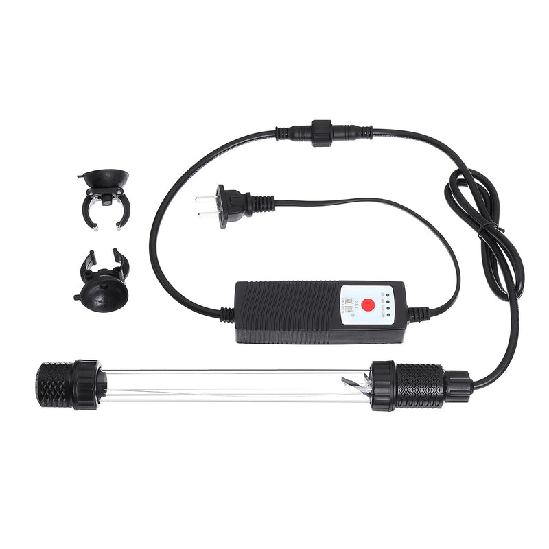7W/9W/11W/13W UV Fish Tank Sterilizer Submersible Germicidal UV Lamp Aquarium Timer Sterilizer