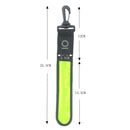 Outdoor Sports Bike Riding Light Night Running LED Wrist Band Light LED Reflective Pendant
