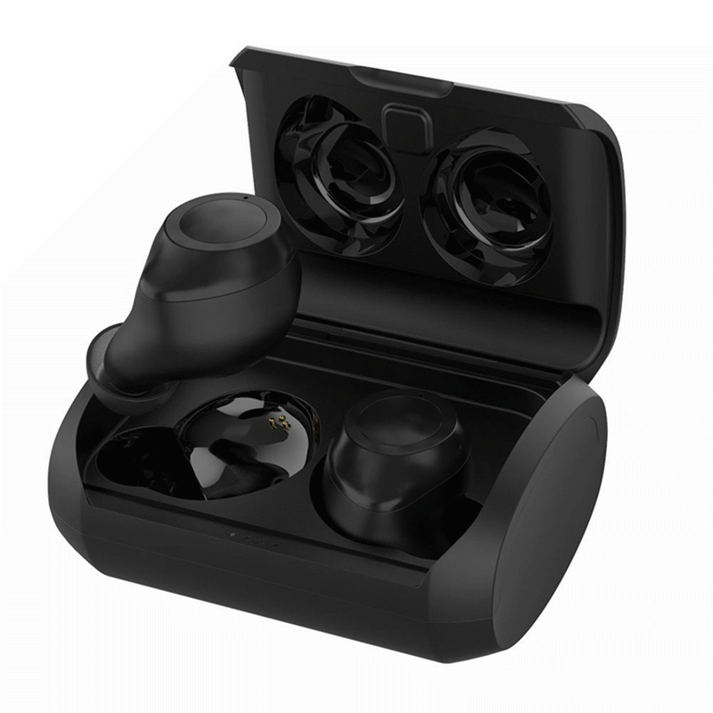 Bakeey T1 bluetooth 5.0 TWS Earphone Stereo Wireless Headphone with 400mAh Charging Box Phone Holder