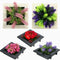 SquarE-mounted Vertical Wall Hanging Artificial Flower Home Office Decoration