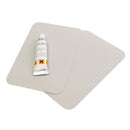 2Pcs 20x12cm PVC Inflatable Boat Toy Patch With Glue Repair Kit Material Waterproof