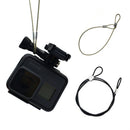 Steel Wire Rope for Gopro XiaoYi Soocoo SJcam Action Cameras 30cm 60cm Anti Lost Safety Rope