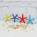 Artificial Finger Starfish Coastal Beach Christmas Tree Ornaments Ball Decorations