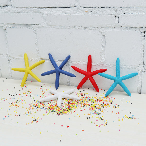 Artificial Finger Starfish Coastal Beach Christmas Tree Ornaments Ball Decorations