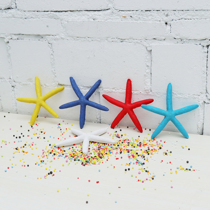 Artificial Finger Starfish Coastal Beach Christmas Tree Ornaments Ball Decorations