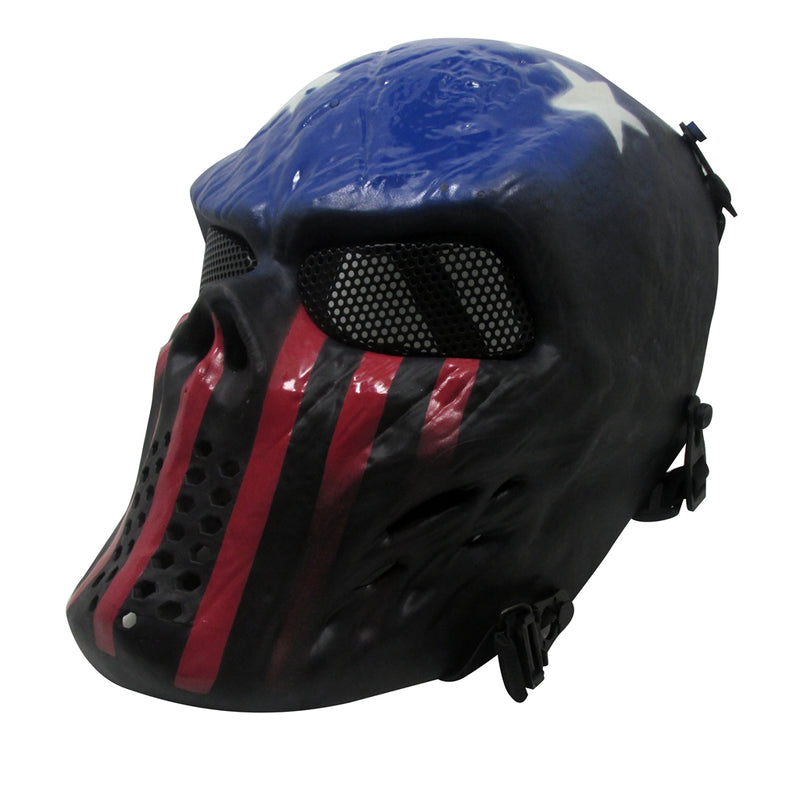 Tactical Warrior Military War Game Paintball CS Field Equipment Airsoft Full Face Mask