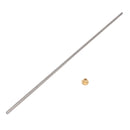 500/1000mm 3D Printer Stepper Motor T12X2 Trapezoidal ACME Lead Screw Copper Nut