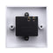 220V LED Dimmer Single Light Rotary Switch for Dimmable Lighting White