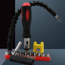 Raitool Ratchet Screwdriver With Screw Bits 30cm Flexible Shaft  Sleeve Magnetizer Set DIY Repair Toolkit Hardware Tool Set