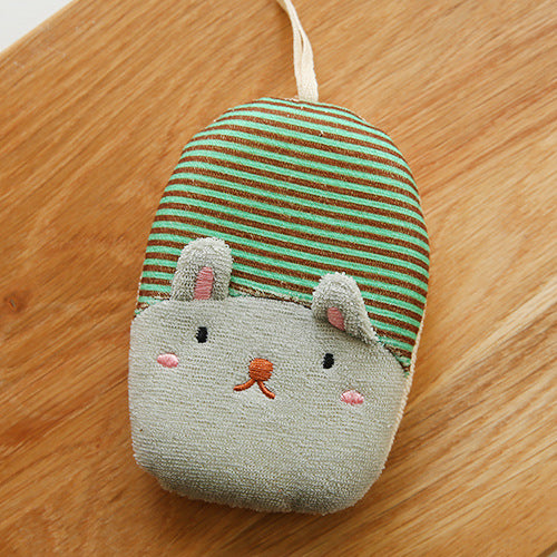 KCASA KC-BT223 Baby Shower Ball Baby Bath Sponge Children's Cartoon Creative Cotton Linen Bath Towel