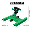 H Base Plastic Auto Rotating Lawn Sprinkler Garden Lawn Plant Grass Watering Tool