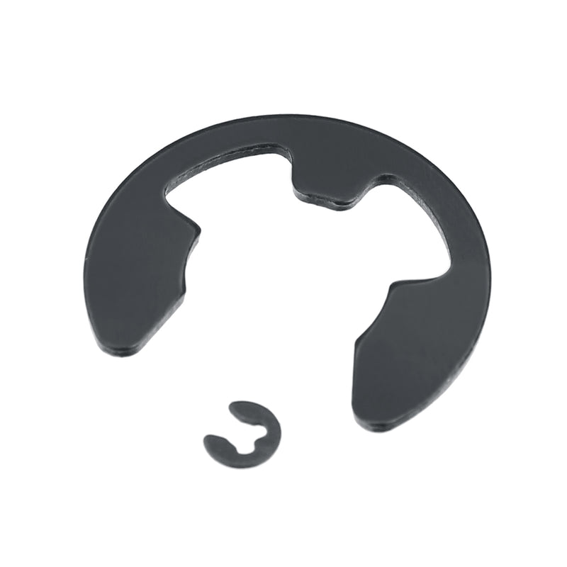 120PCS 1.5-10mm Black Manganese Steel E-shaped Circlip Snap Ring Plier Opening Ring