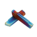 Drillpro 10pcs HRC45 Blue Nano MGMN200-G 2mm Carbide Insert for MGEHR/MGIVR Turning Tool Holder