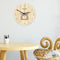 Loskii CC041 Creative Wall Clock Mute Wall Clock Cartoon Wall Clock For Home Office Decorations