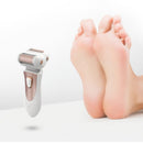 Minleaf NV-8615 Portable Electric Pedicure Tool Multifunctional Rechargeable Waterproof Foot Callus Remover Dual Grinding Heads Foot Care