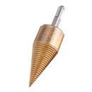 Drillpro 32/42mm Titanium Coated HSS Firewood Splitter Drill Bit Wood Drilling Tools Firewood Chopper Breaker