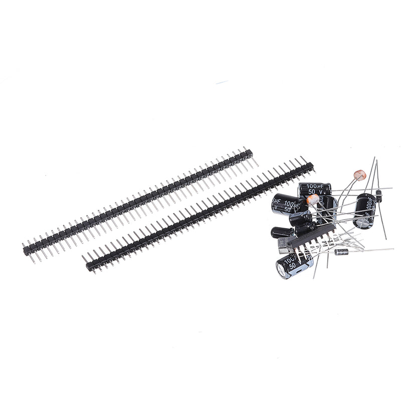 Electronics Component Basic Starter Kit with Precision Potentiometer Buzzer Capacitor Compatible for